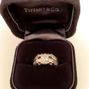 Engagement Ring w/ wedding band